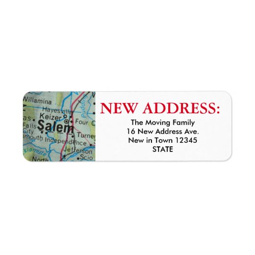 Salem New Address Label