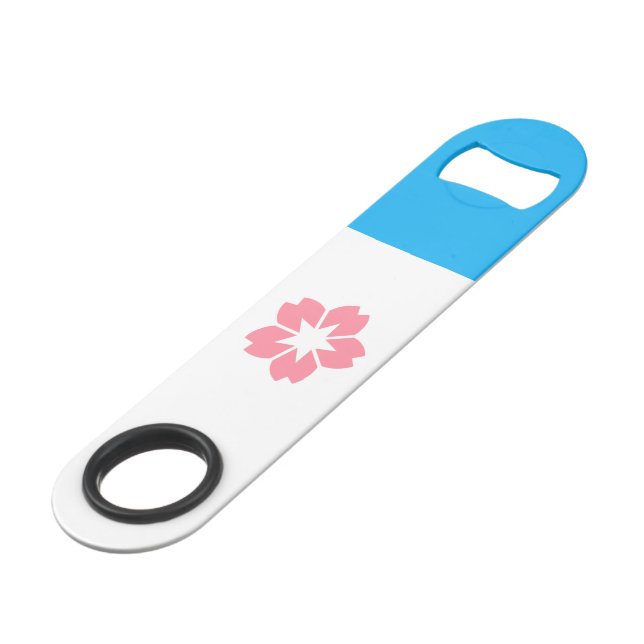 Salem (Oregon) City flag  Bar Key (Front Angled)