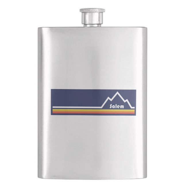 Salem Oregon Flask (Front)