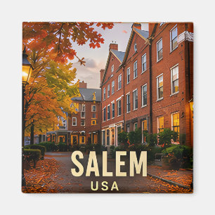 Salem Oregon Historic Downtown Travel Gift Magnet
