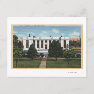 Salem, OregonPost Office ViewSalem, OR Postcard