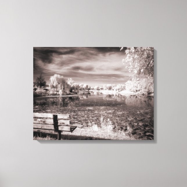 Salem Pond Canvas Print (Front)