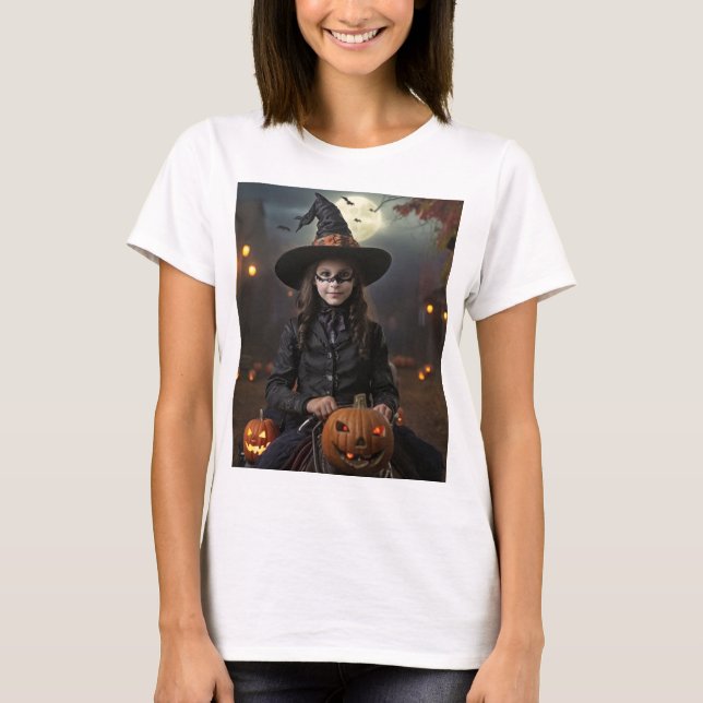 Salem Riding Academy Halloween  T-Shirt (Front)