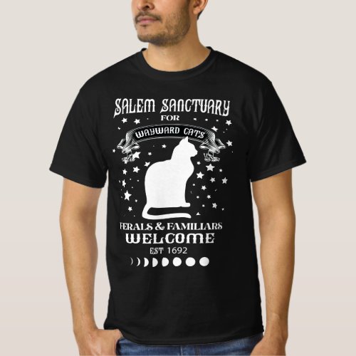 Salem sanctuary for wayward cats T_Shirt