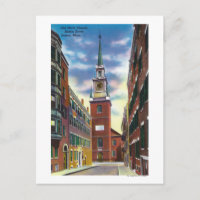 Salem Street View of Old North Church Bldg