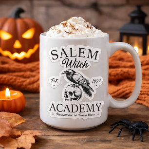 Salem Witch Academy Halloween Custom-Cut Sticker