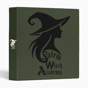 Salem Witch Academy Halloween Wiccan Witches 3 Ring Binder