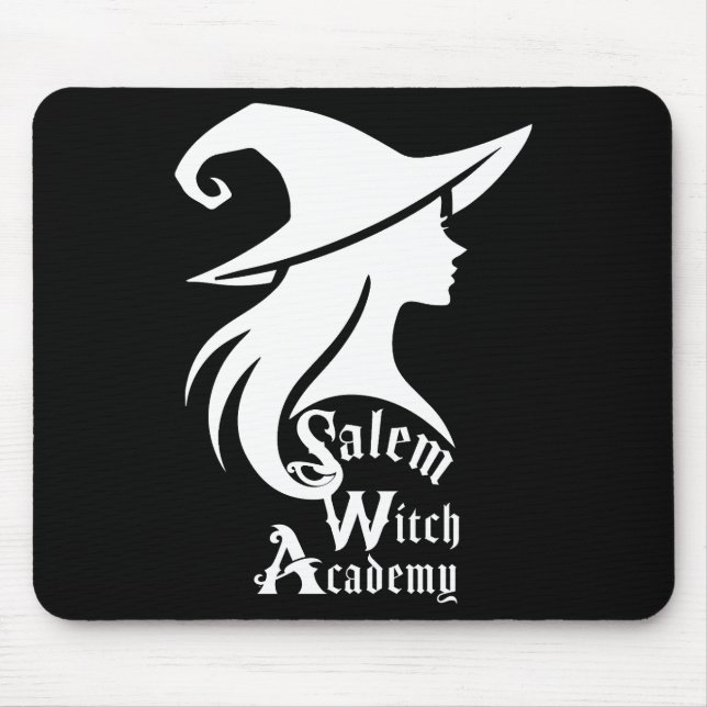 Salem Witch Academy Halloween Wiccan Witches Mouse Pad (Front)