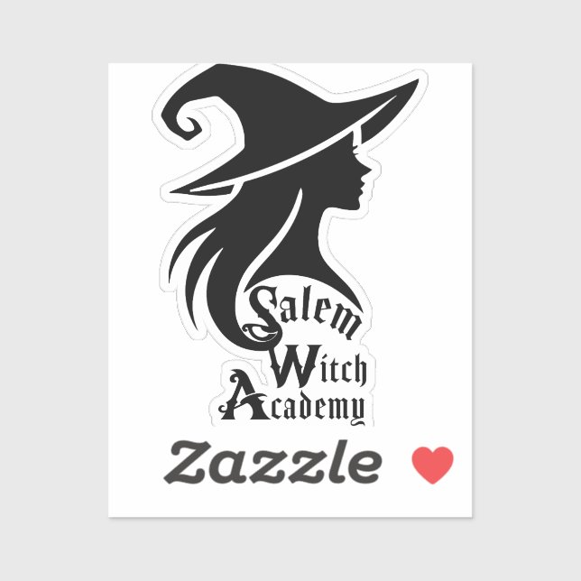Salem Witch Academy Wiccan Witches Halloween Party Sticker (Sheet)