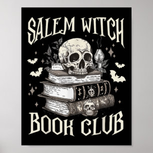 Salem Witch Book Club Halloween Poster