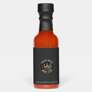 Salem Witch Book Club Halloween Skeleton Design_1 Hot Sauces
