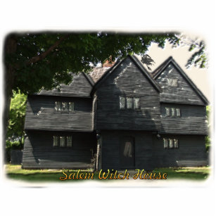 Salem Witch House Photo Sculpture