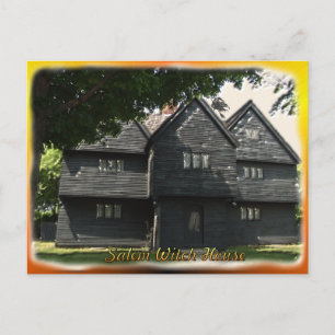 Salem Witch House Postcard