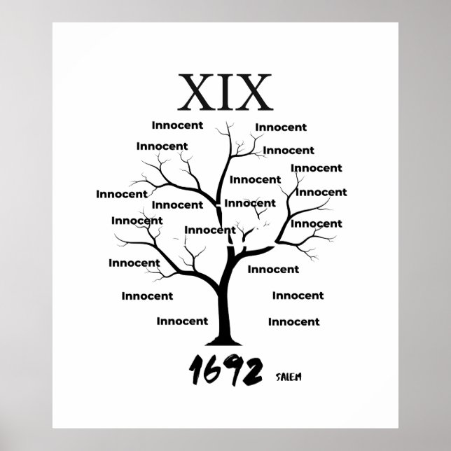 Salem Witch Memorial  Poster (Front)