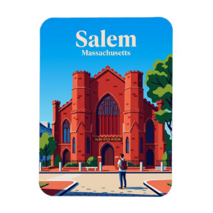 Salem Witch Museum USA Magnet