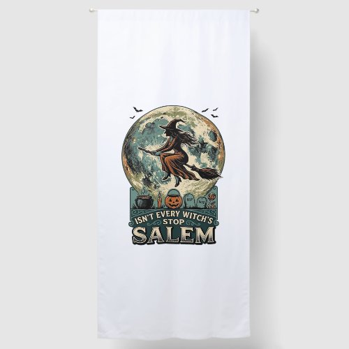 Salem Witch Shirt Vintage Engraving Spooky Humor D Blackout Curtains