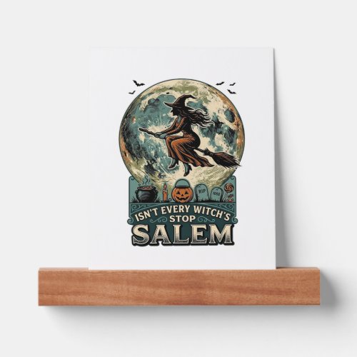 Salem Witch Shirt Vintage Engraving Spooky Humor D Picture Ledge