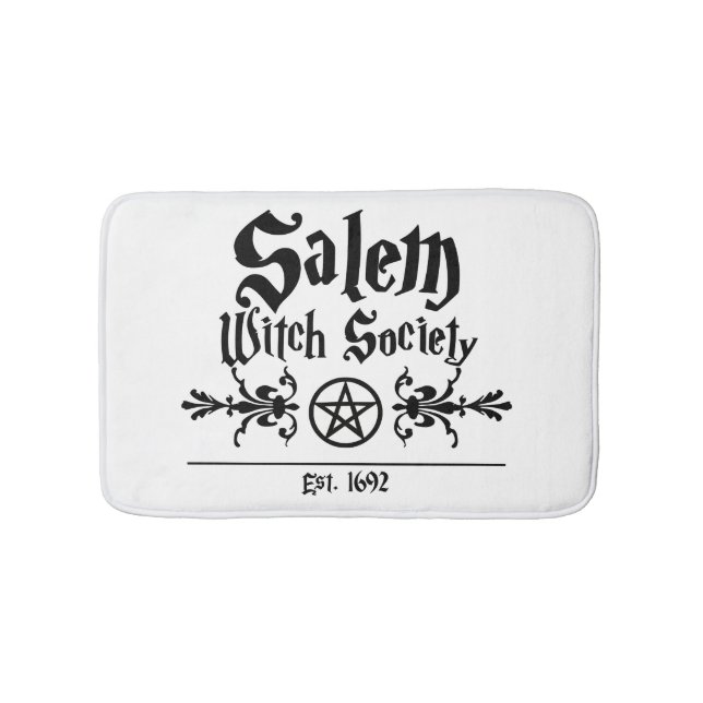 Salem Witch Society Bath Mat (Front)