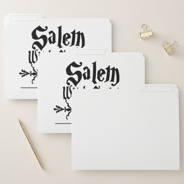 Salem Witch Society Folders (Set)
