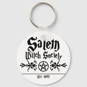 Salem Witch Society Keychain