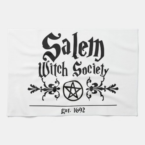 Salem Witch Society Kitchen Towel