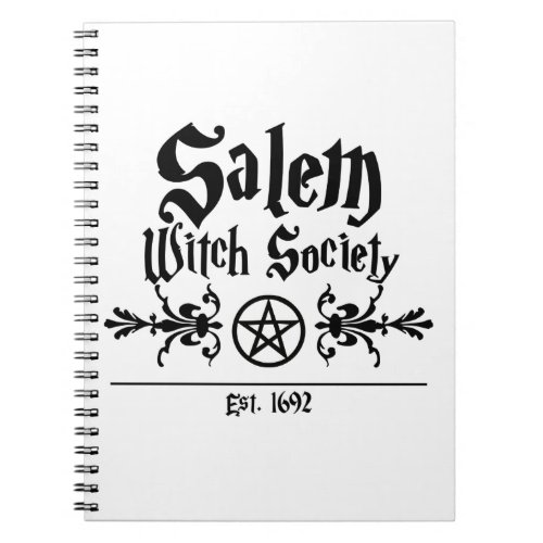 Salem Witch Society Notebook