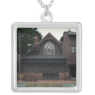 Salem Witches House Necklace