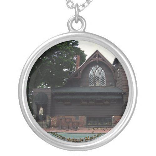 Salem Witches House Necklace