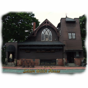 Salem Witches House Photo Sculpture