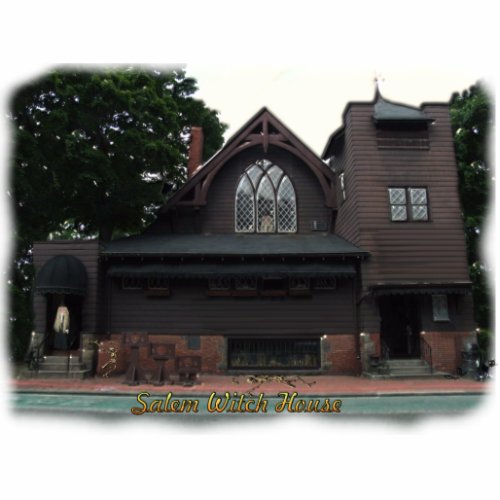 Salem Witches House Photo Sculpture
