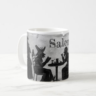 Salem Witches stewing and brewing coffee mug