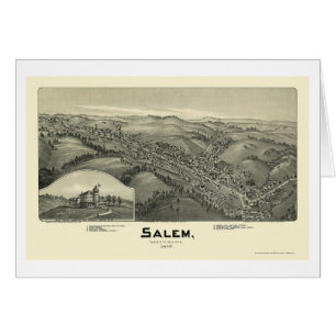 Salem, WV Panoramic Map - 1899