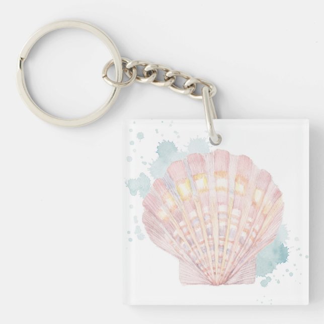 Salento Coast Shell Keychain (Front)