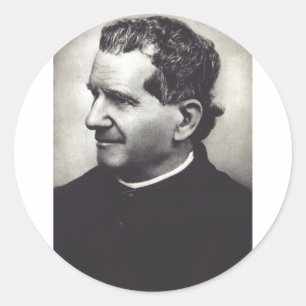 Salesian Saint Don John Bosco Classic Round Sticker