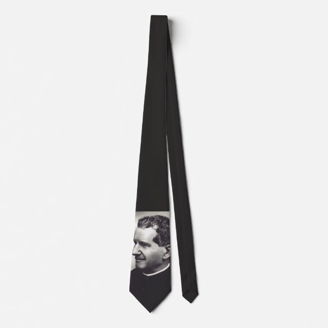 Salesian Saint Don John Bosco Neck Tie (Front)