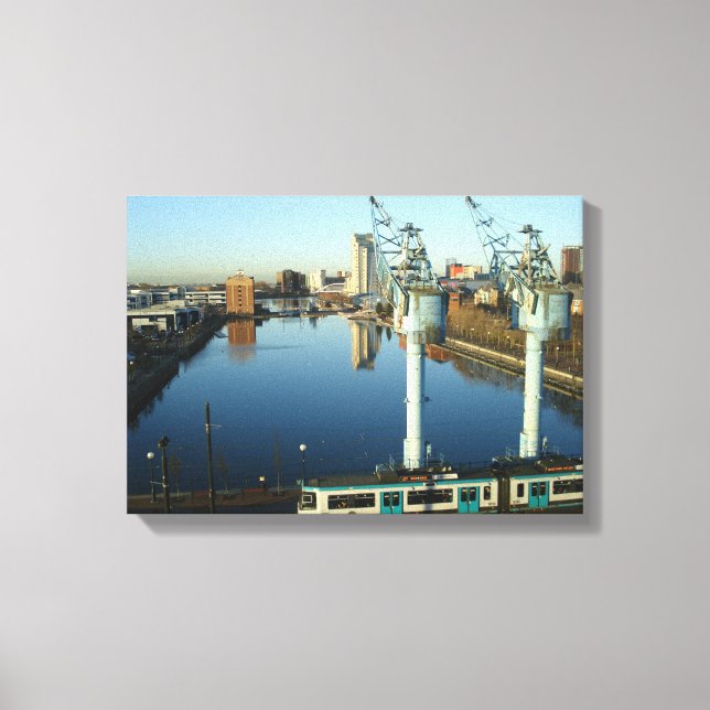 Salford Quays Canvas Print (Front)