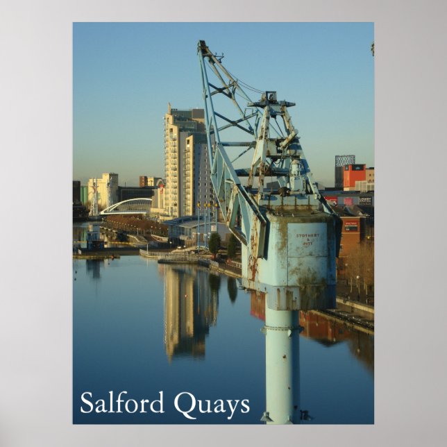 Salford Quays Poster (Front)