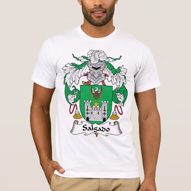 Salgado Family Crest T-Shirt (Front)
