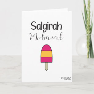 Salgirah Mubarak Card