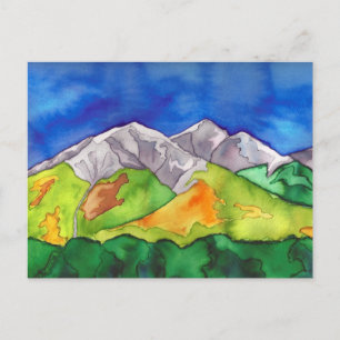 "Salida, CO Mountains" Postcard