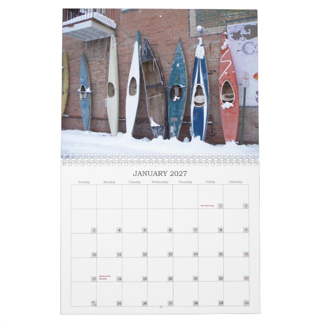 Salida, Colorado Calendar (Jan 2027)