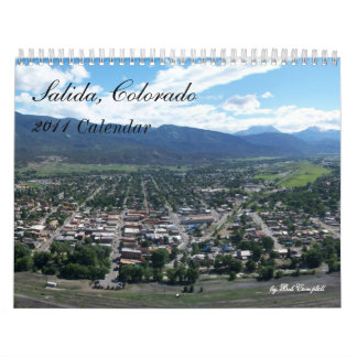 Salida, Colorado Calendar