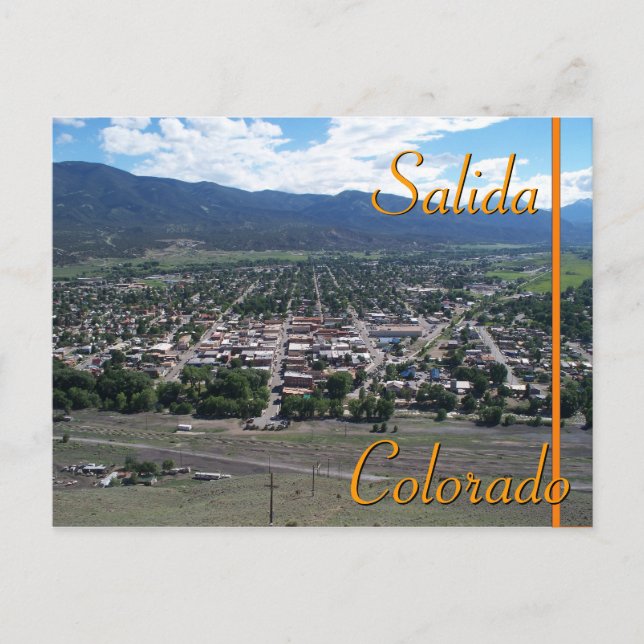 Salida, Colorado Postcard (Front)
