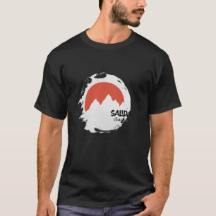 Salida Mountains Colorado Hiking Outdoors Retro Lo T-Shirt
