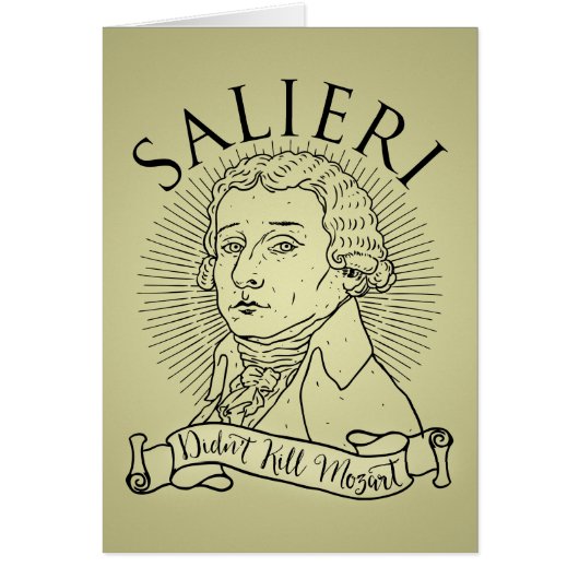 Salieri Didn't Kill Mozart Cards (Front)