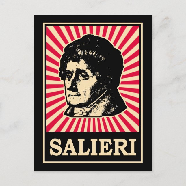 Salieri Postcard (Front)
