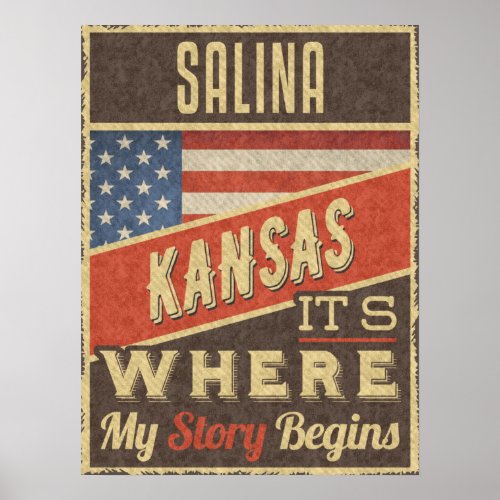 Salina Kansas Poster