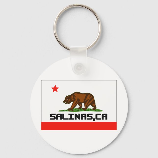 Salinas,Ca -- Products Keychain (Front)
