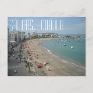 Salinas Ecuador  Postcard