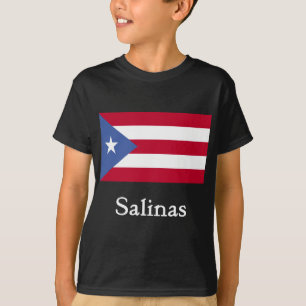 Salinas Puerto Rican Flag T-Shirt